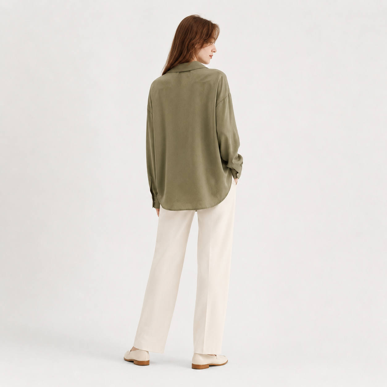 Long Linen Shirt 11503