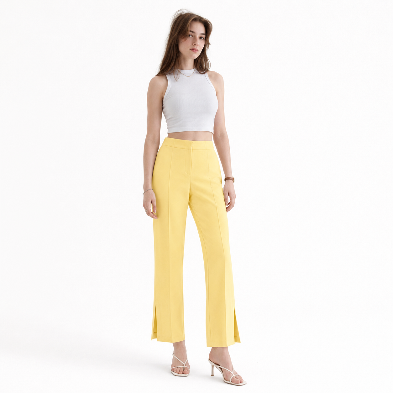 Side Slit Pants 11513