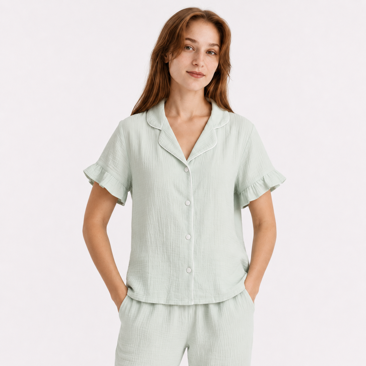 Cotton Pajama Set 9549