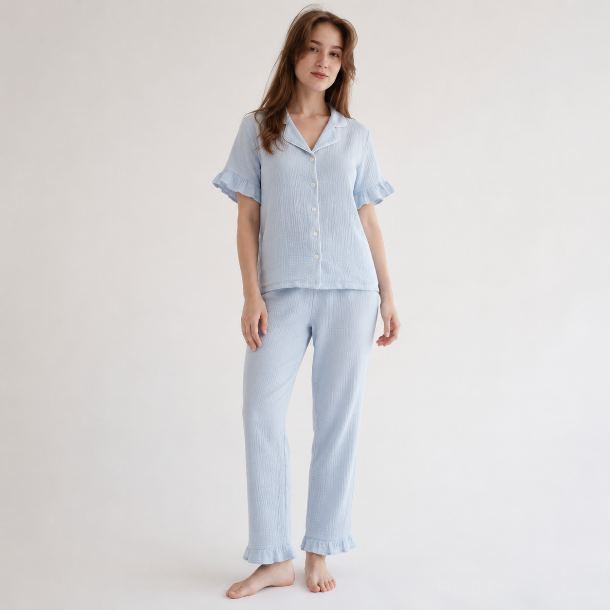Cotton Pajama Set 9549