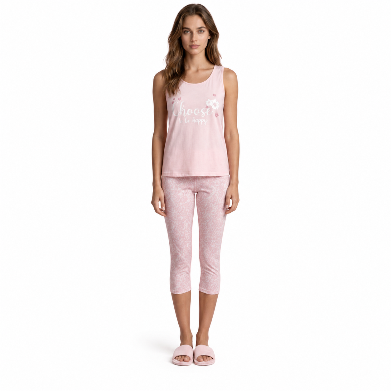 Printed capri Pajama 9699