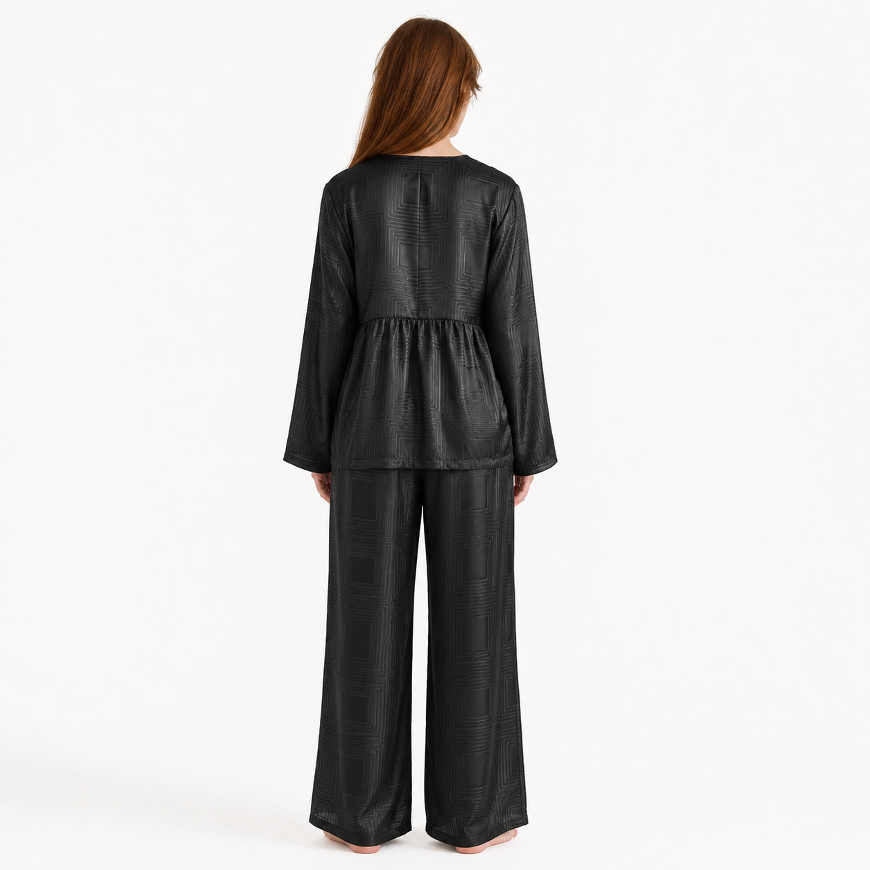 Relaxed Tie-Front Set 11543