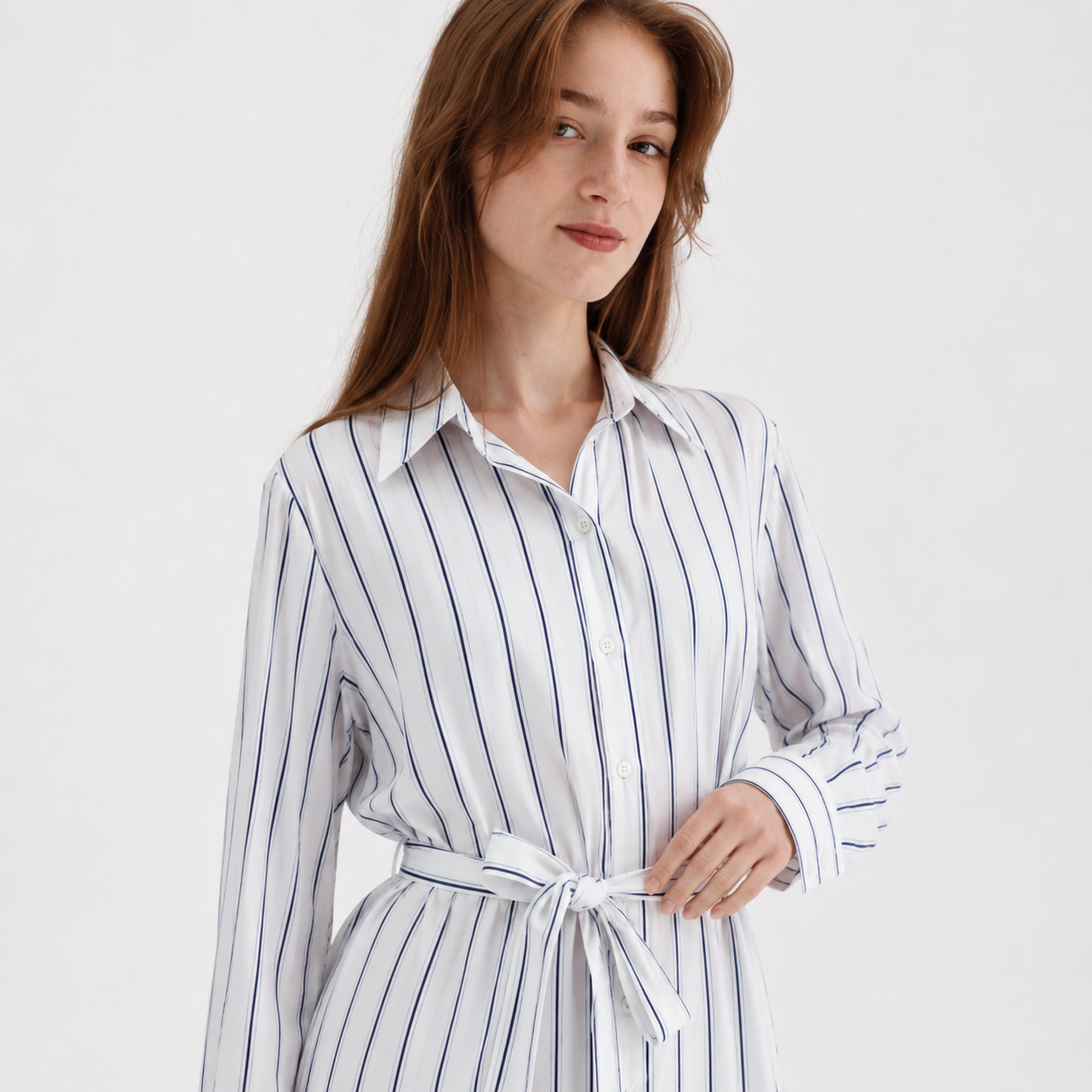 Striped Dress 11527