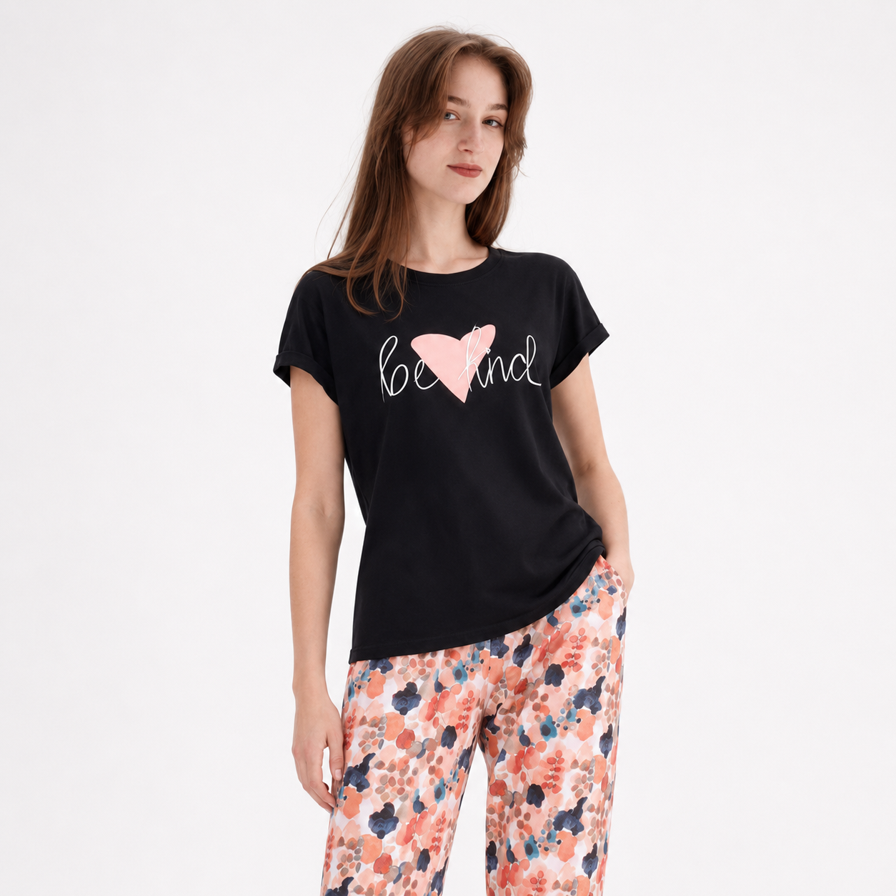 Printed T-Shirt & Pants 8171