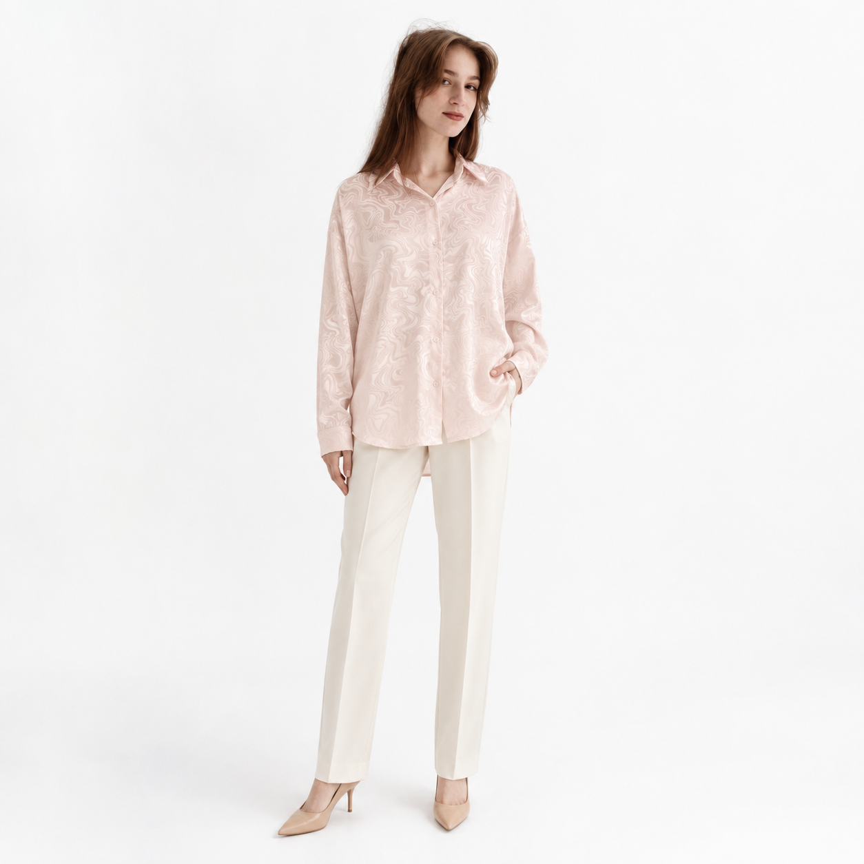 Satin Shirt 11547