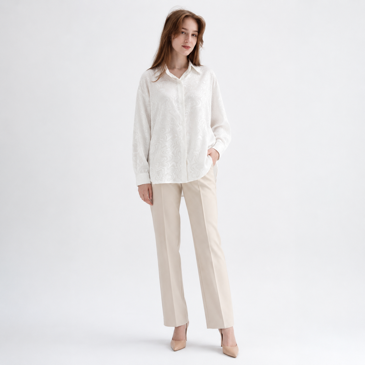 Satin Shirt 11547