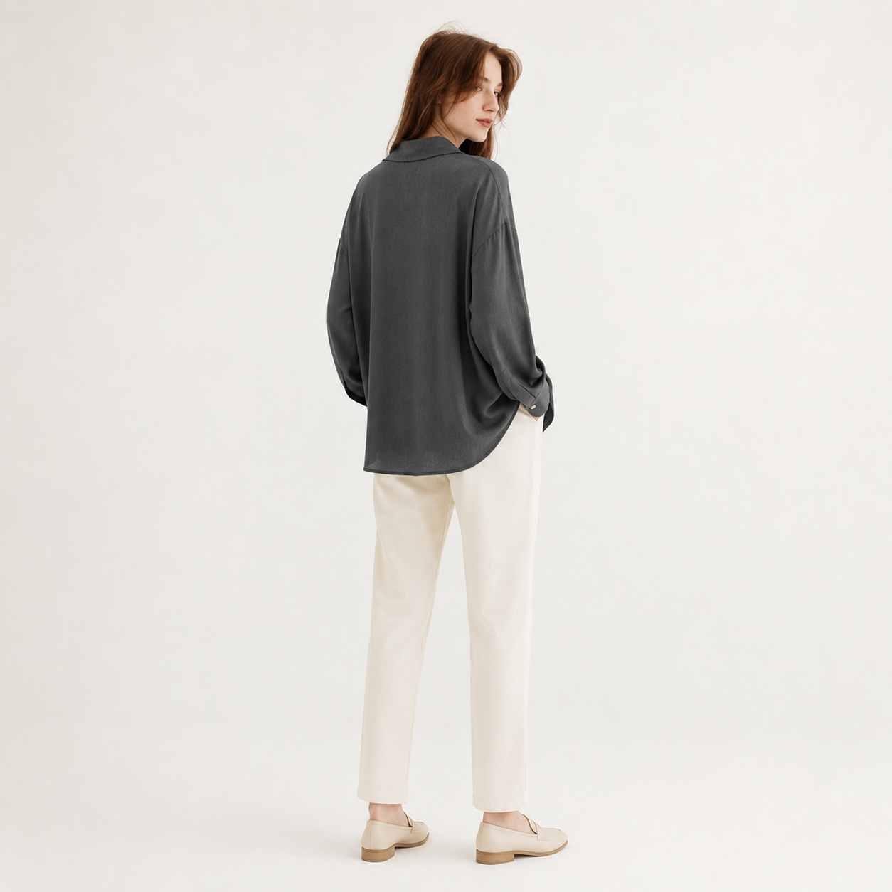 Long Linen Shirt 11503
