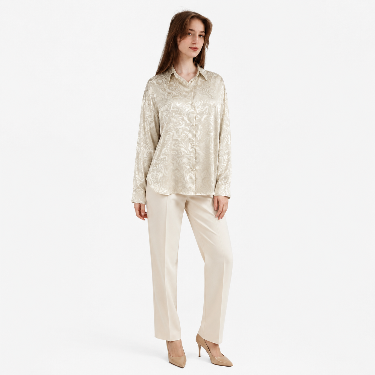 Satin Shirt 11547