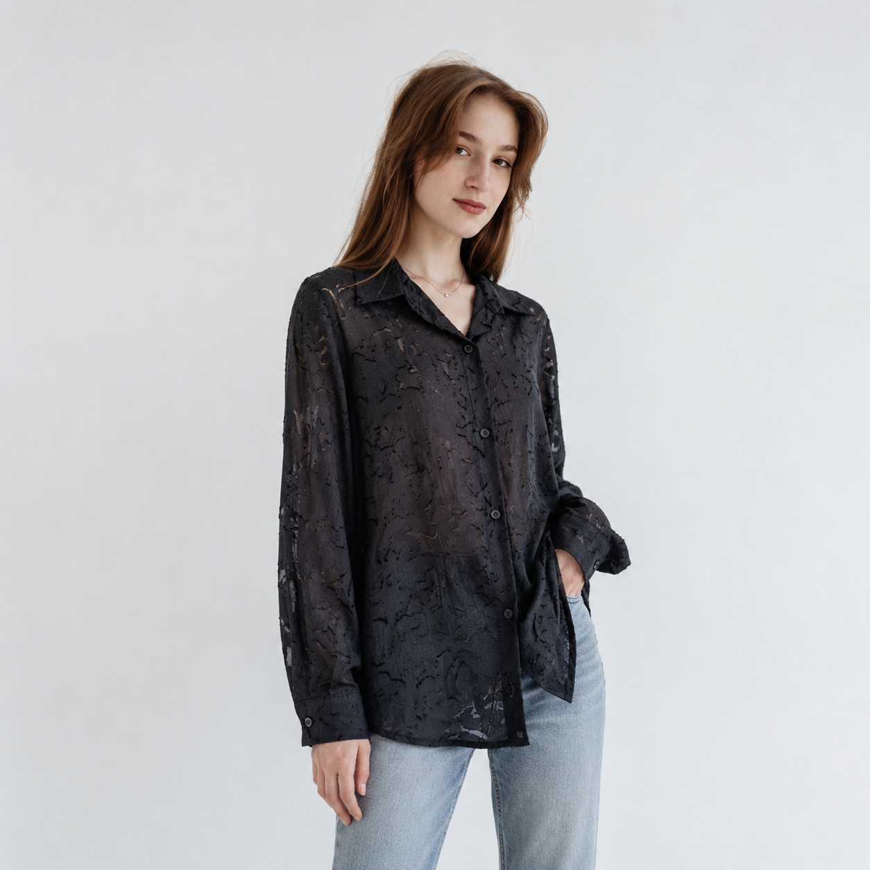 Floral Pattern Shirt 11522