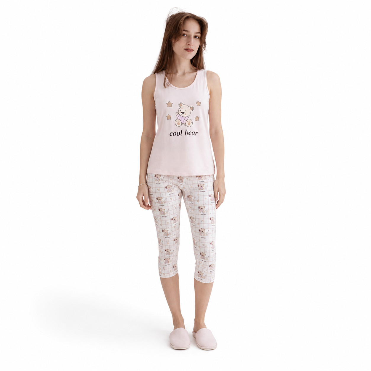 Bear Capri Pajama 9965