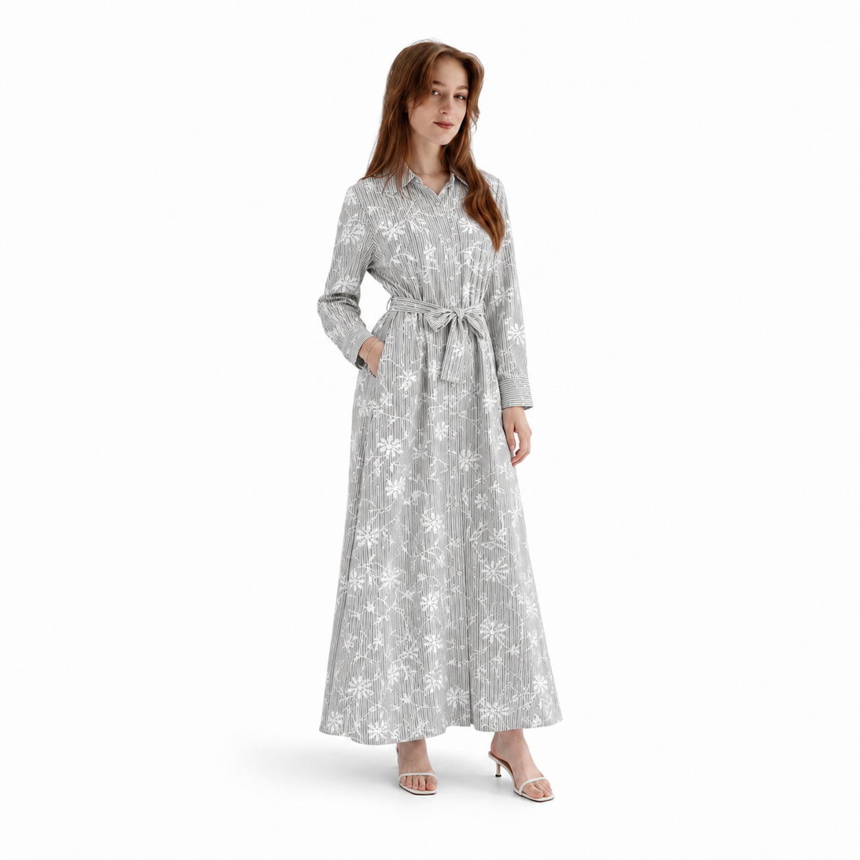 Printed Dress 11552