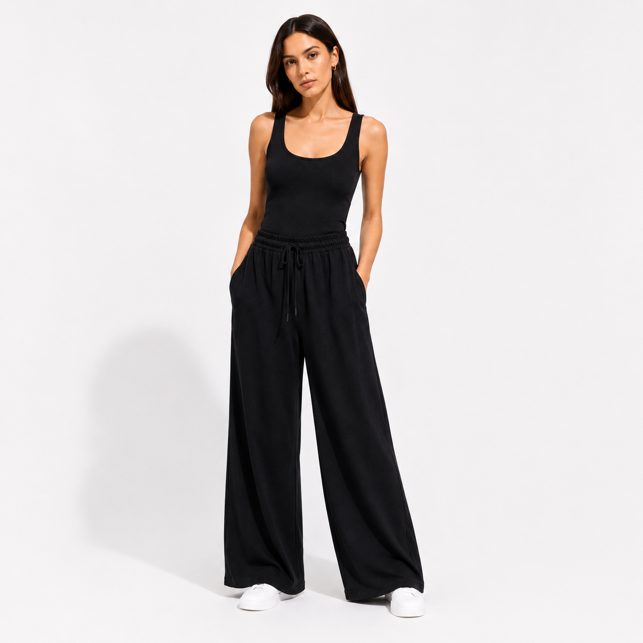 Wide Linen Pants 11425