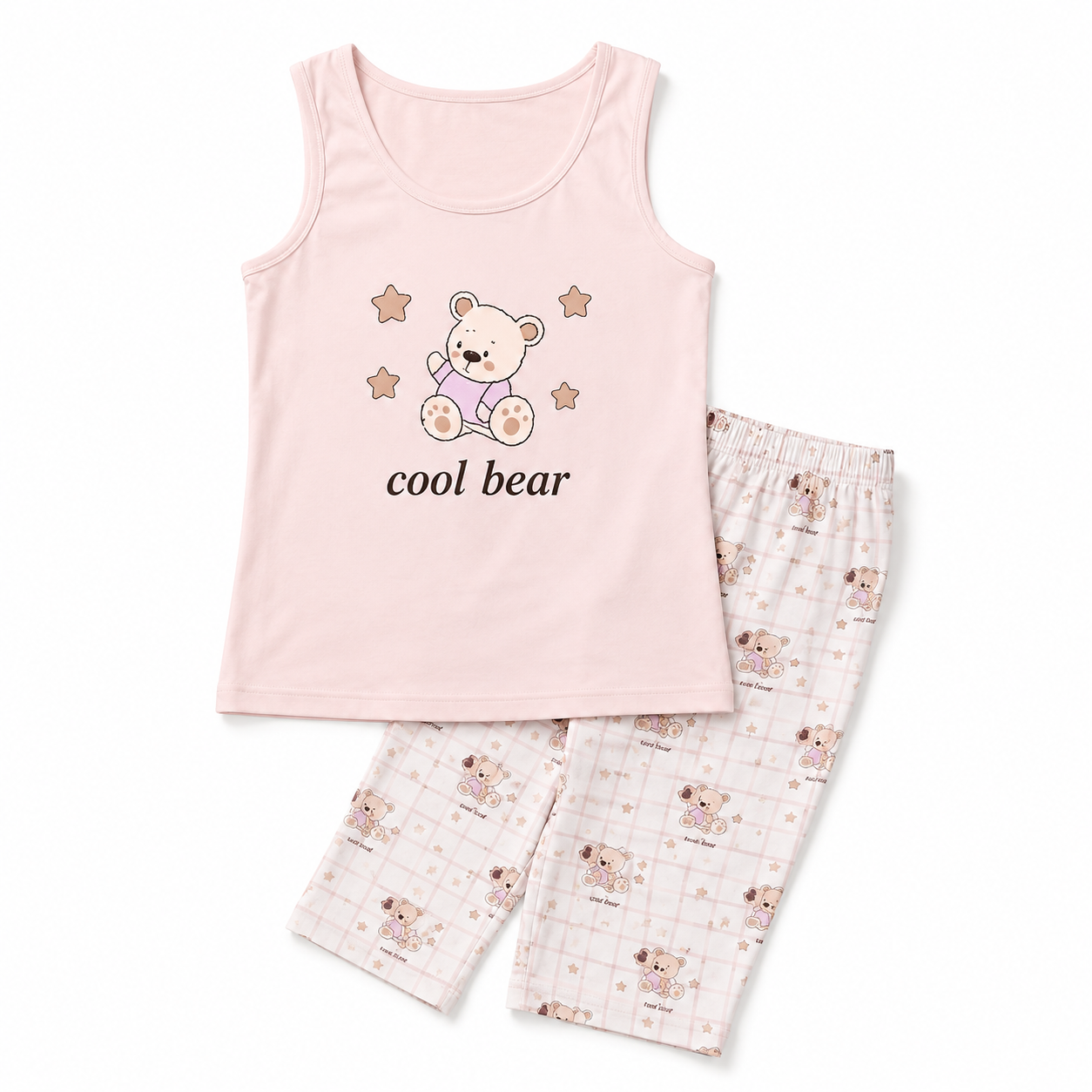 Bear Capri Pajama 9965