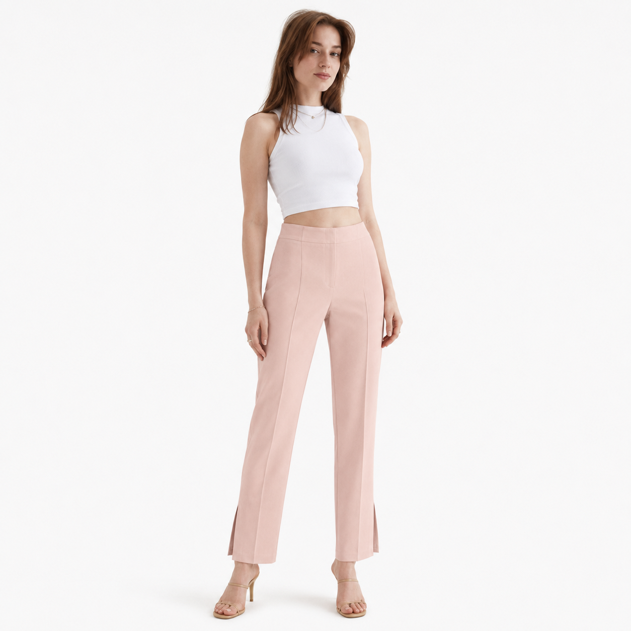 Side Slit Pants 11513