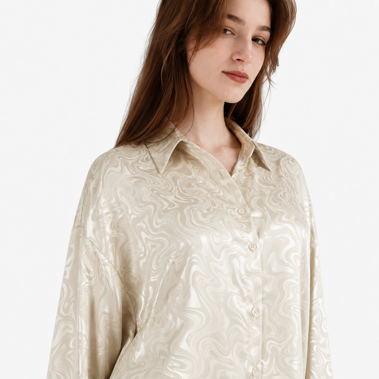 Satin Shirt 11547