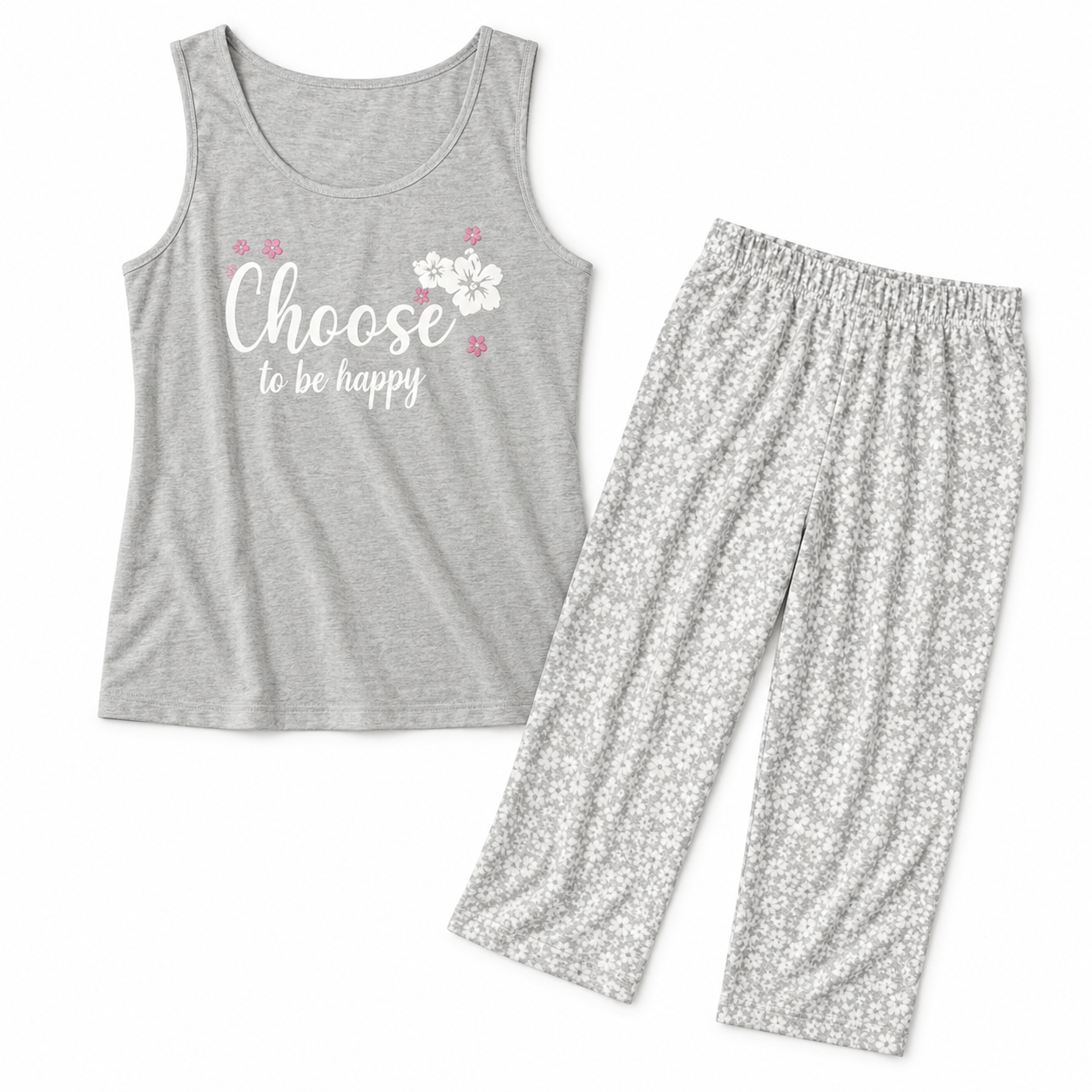 Printed capri Pajama 9699