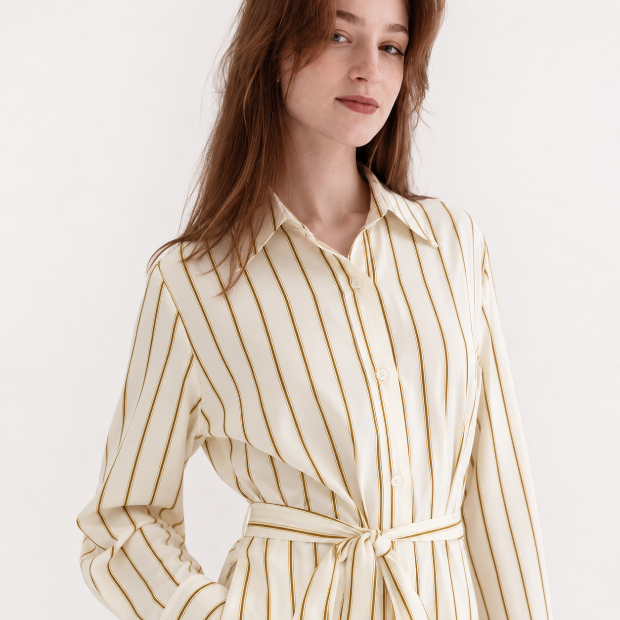 Striped Dress 11527