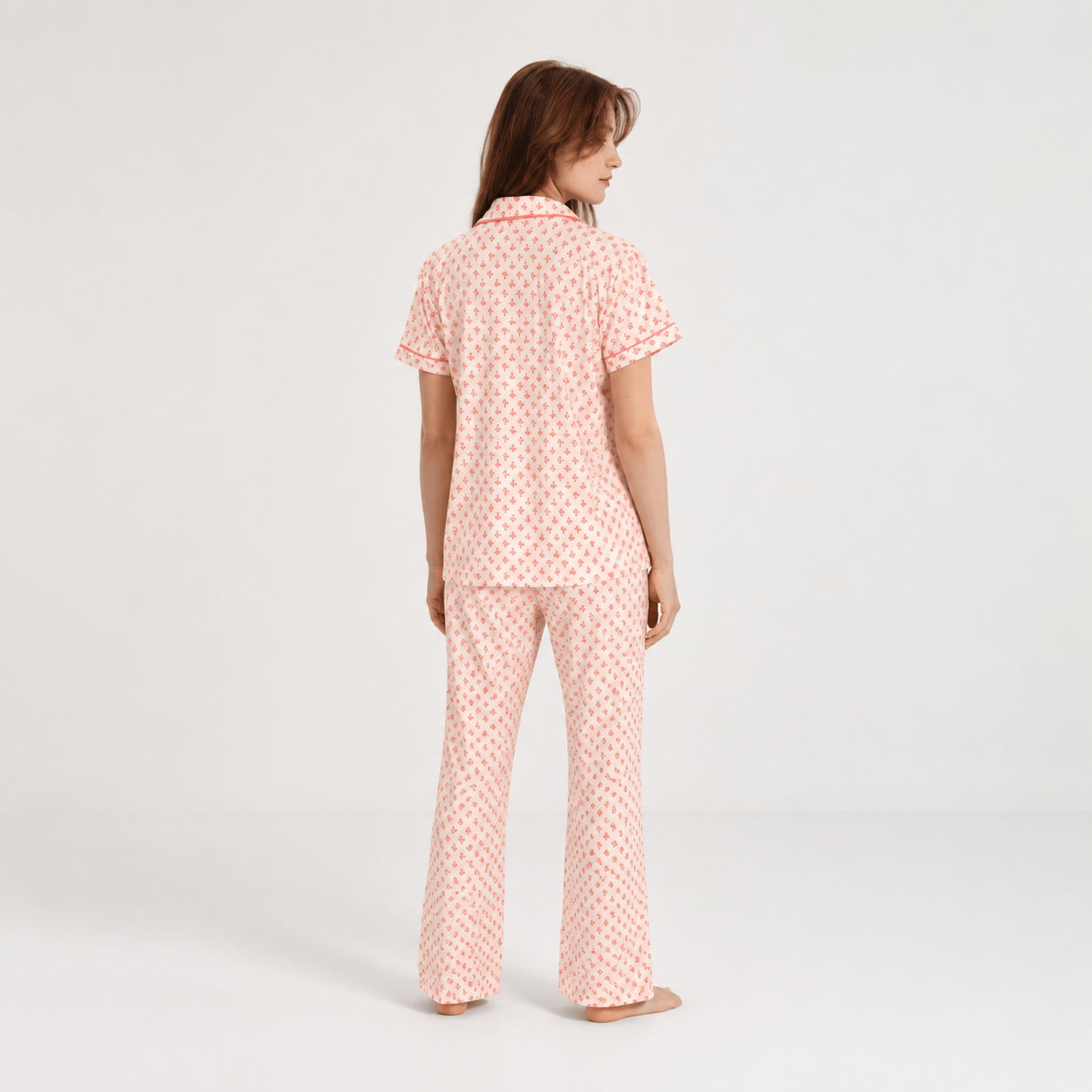 Printed Classic Pajama 10053