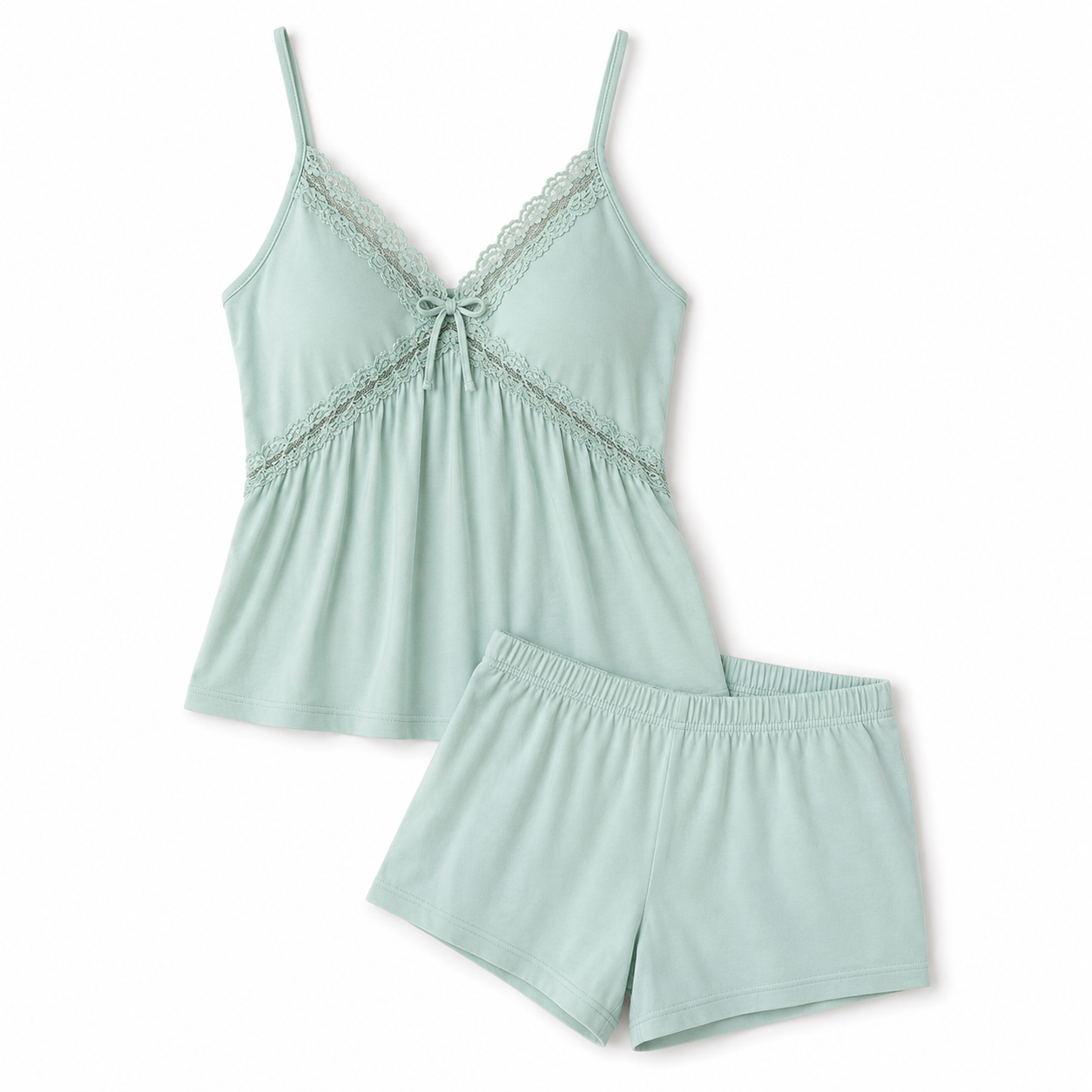 Bow Shorts Pajama 9655