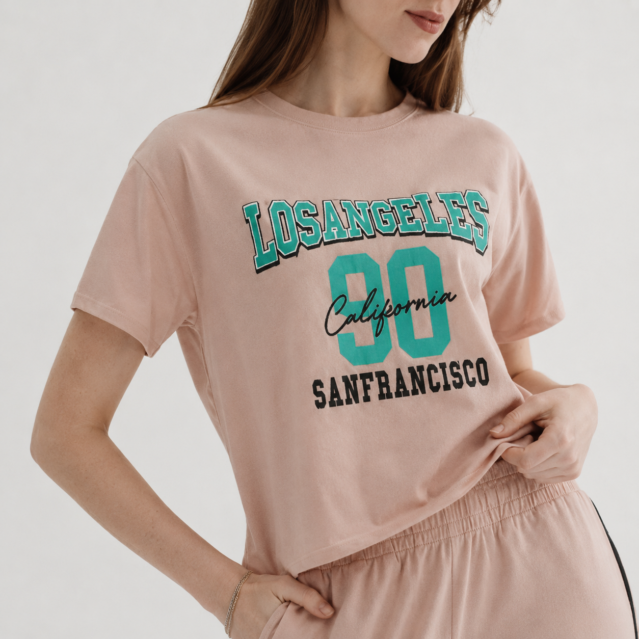 T-Shirt & Track Pants Set 8371