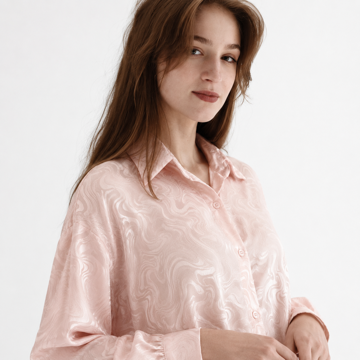 Satin Shirt 11547
