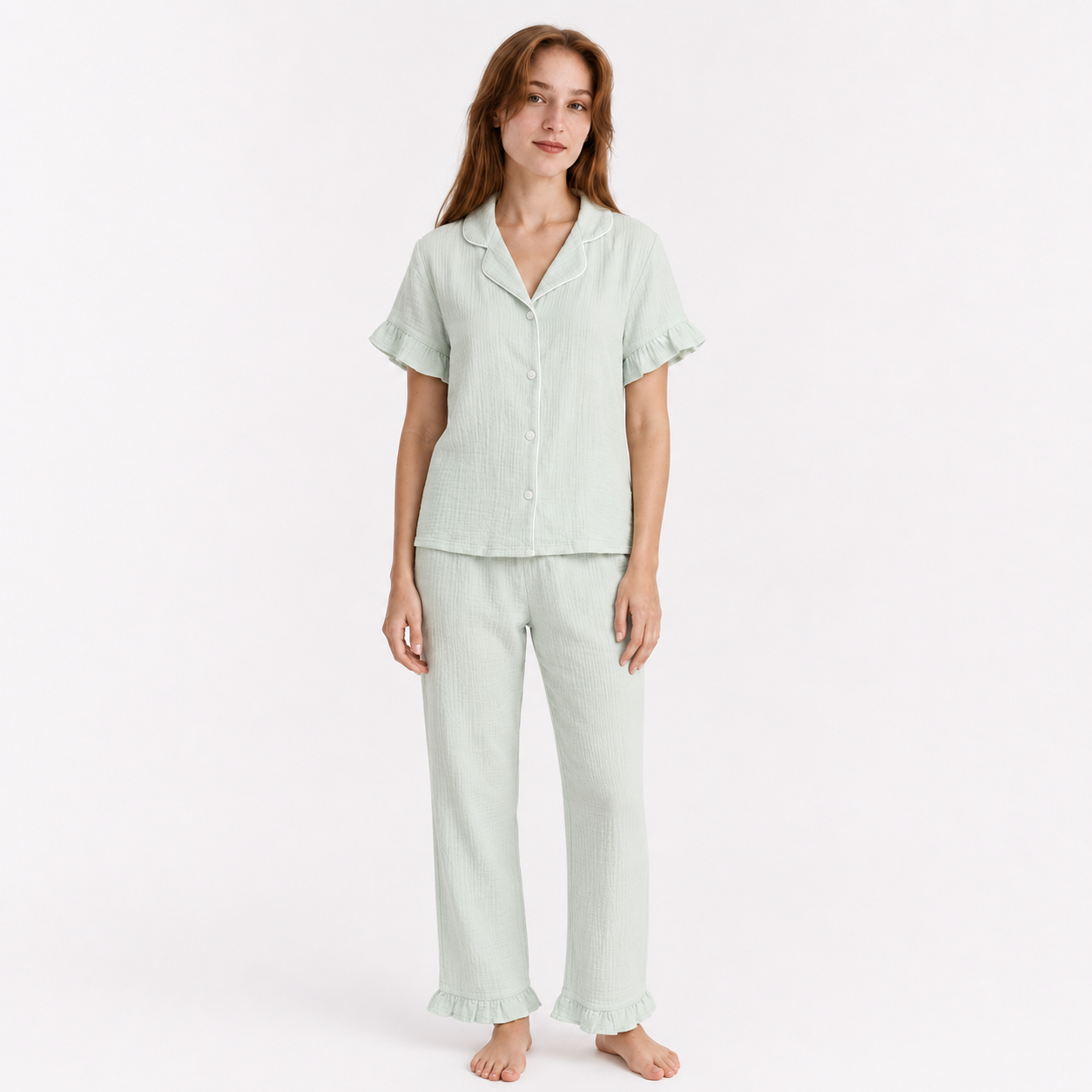 Cotton Pajama Set 9549