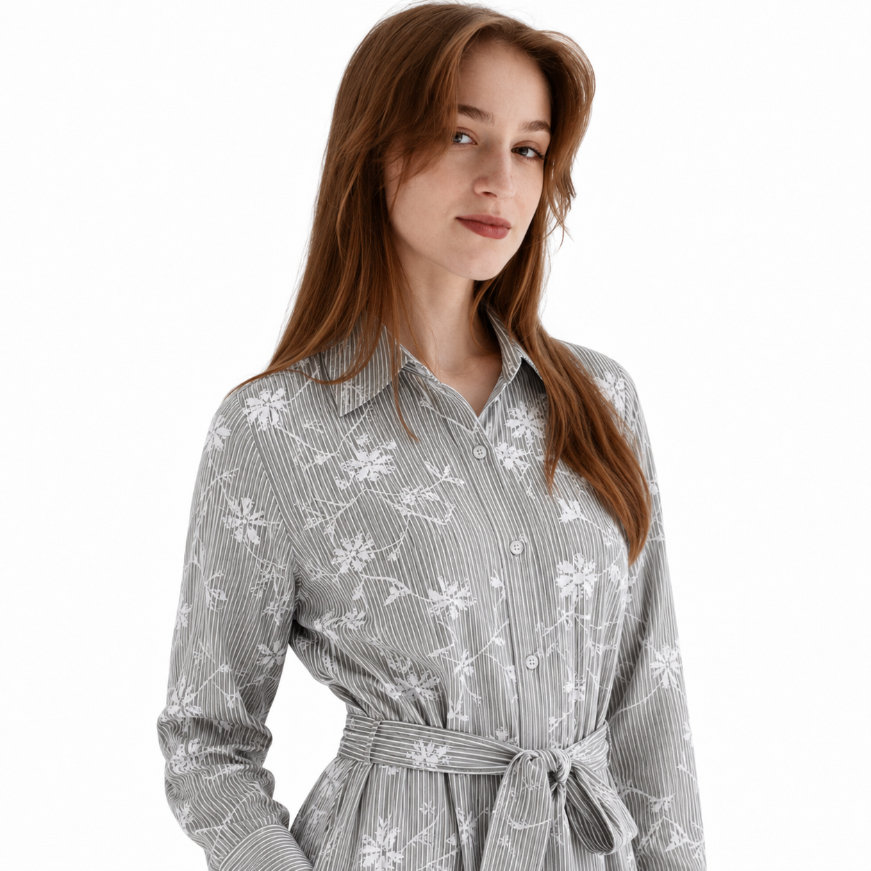 Printed Dress 11552