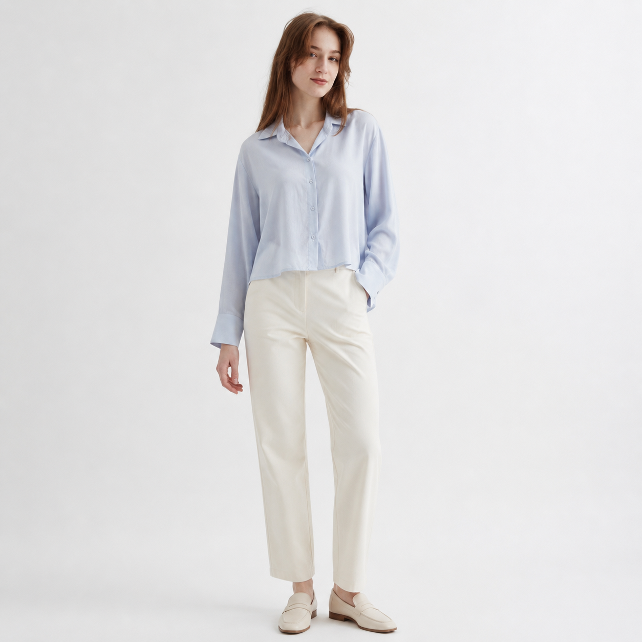 Short Oversized Shirt 11504