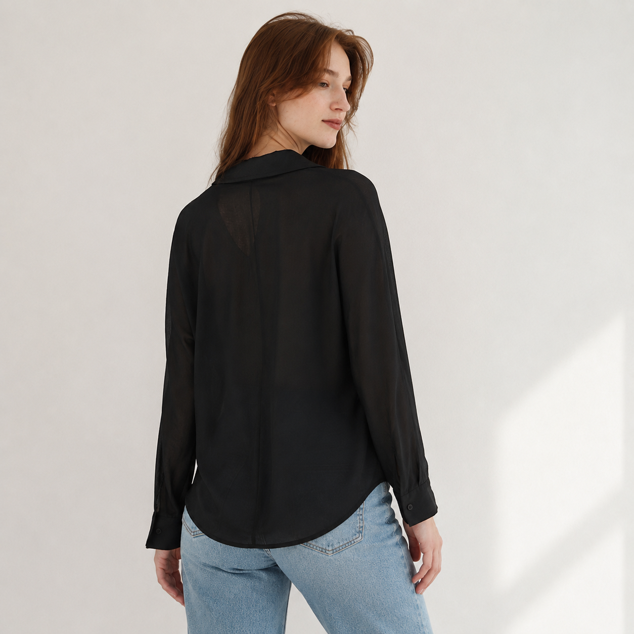 Batwing Sleeve Shirt 11423