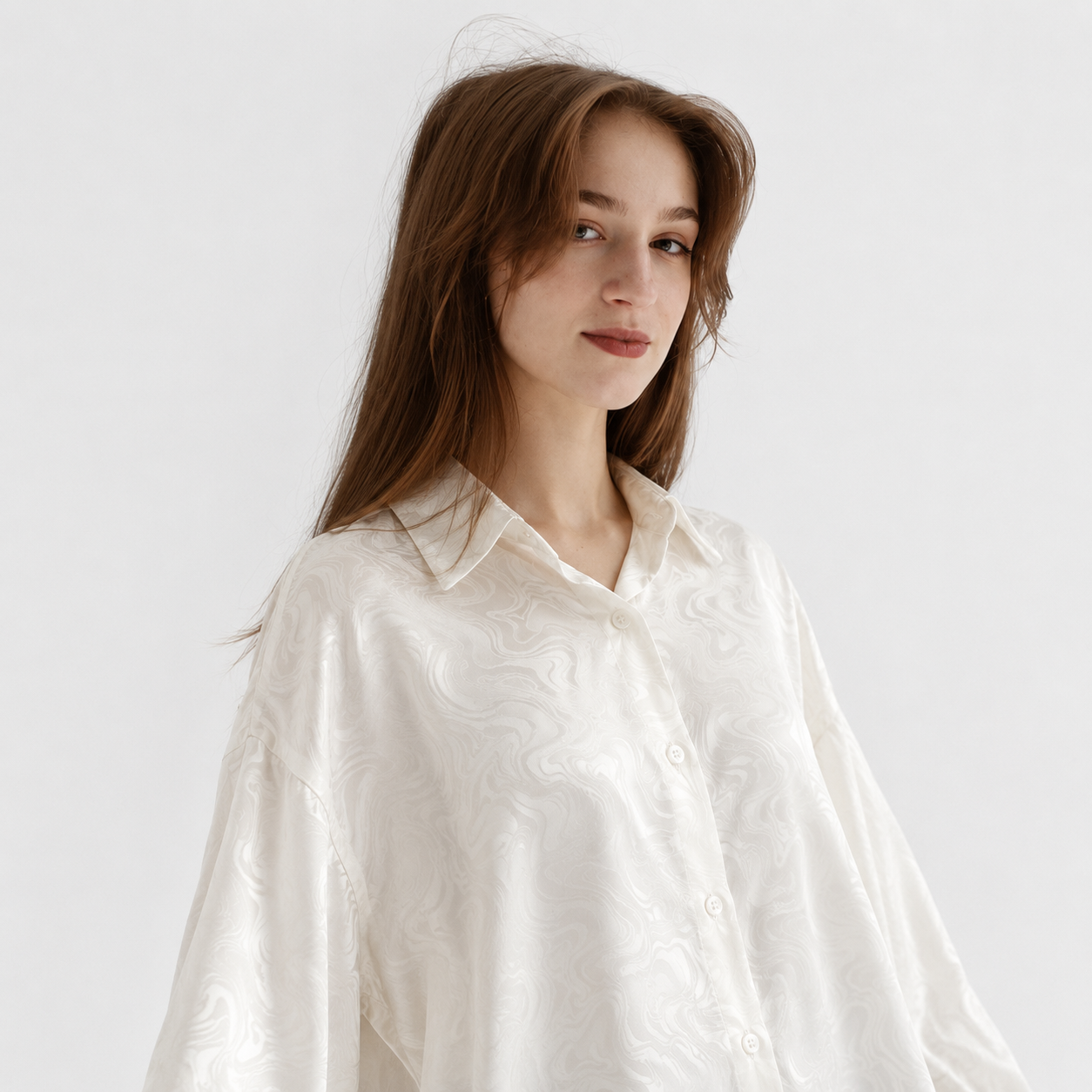 Satin Shirt 11547