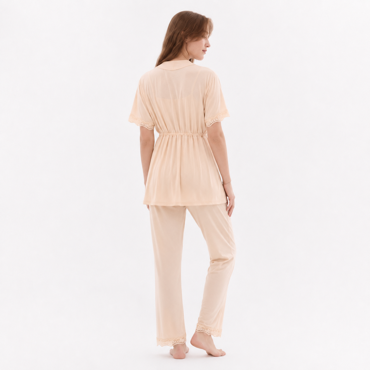 3-Piece Cotton Pajama Set 9809