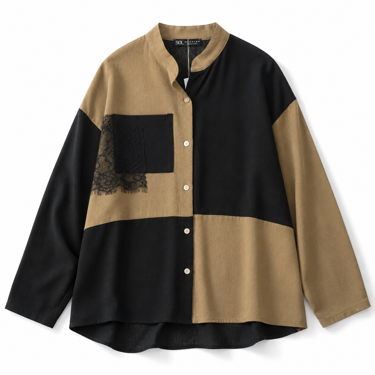 Two-Tone Shirt 11486