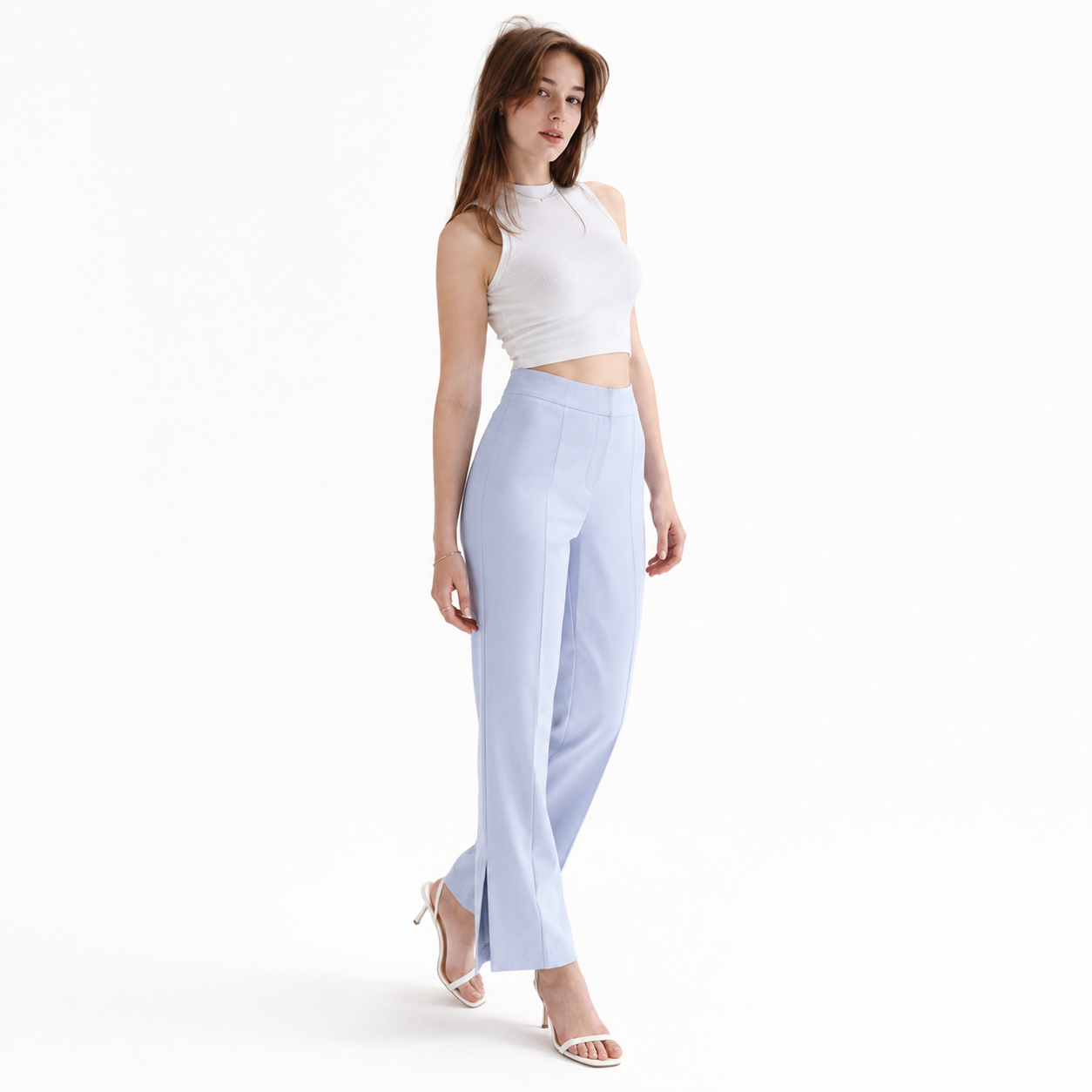 Side Slit Pants 11513