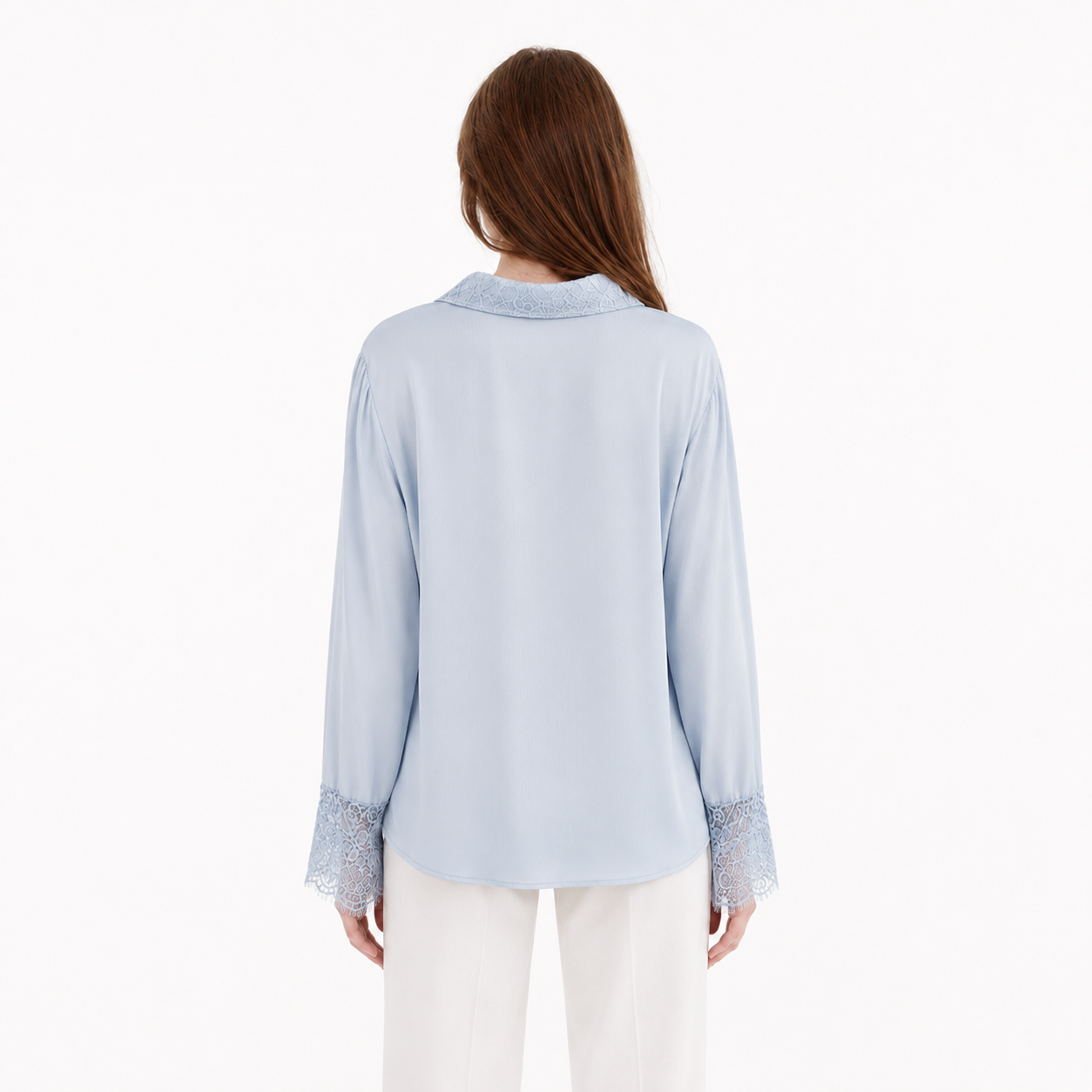 Lace Cuff Shirt 11852