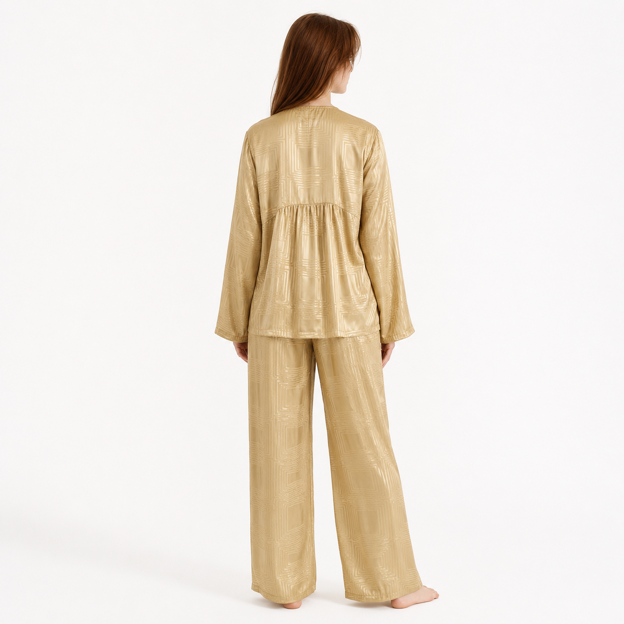 Relaxed Tie-Front Set 11543
