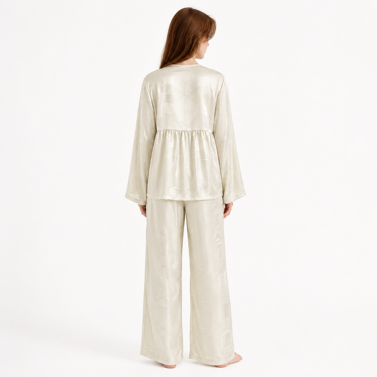 Relaxed Tie-Front Set 11543