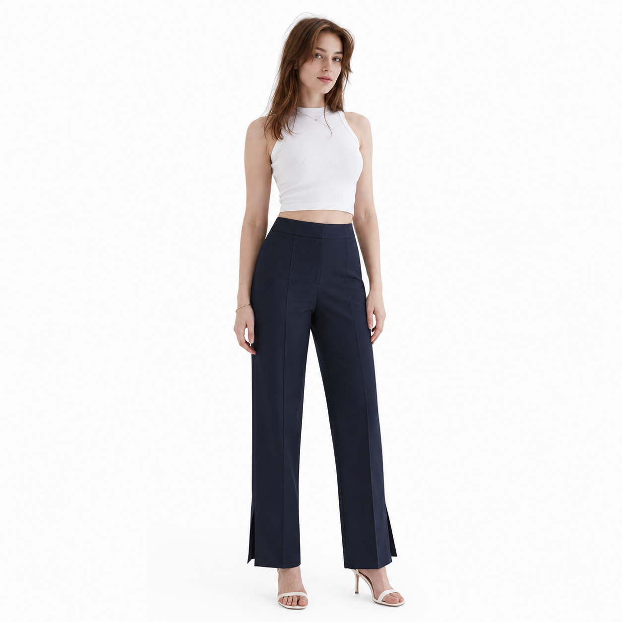 Side Slit Pants 11513