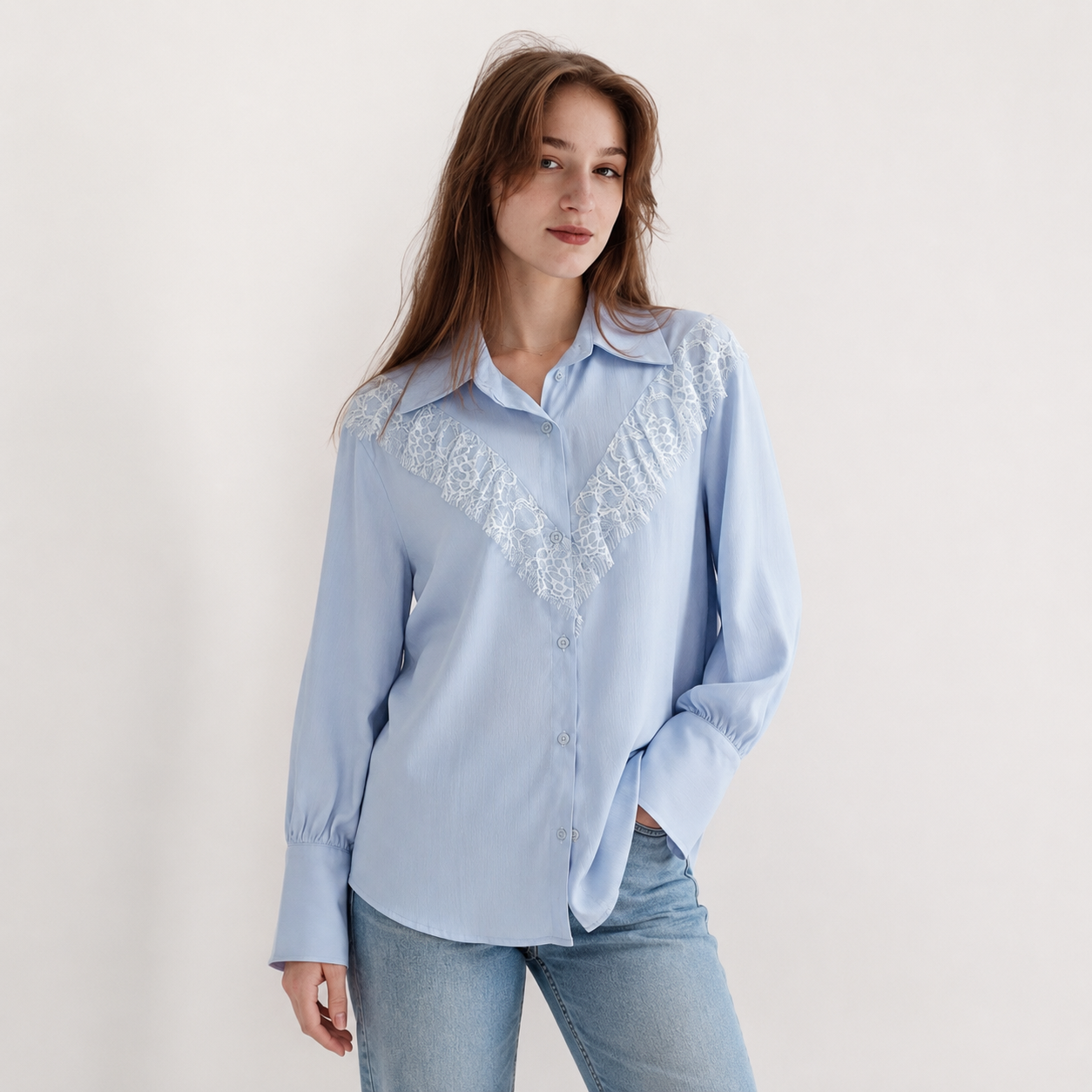 Lace Shirt 11851
