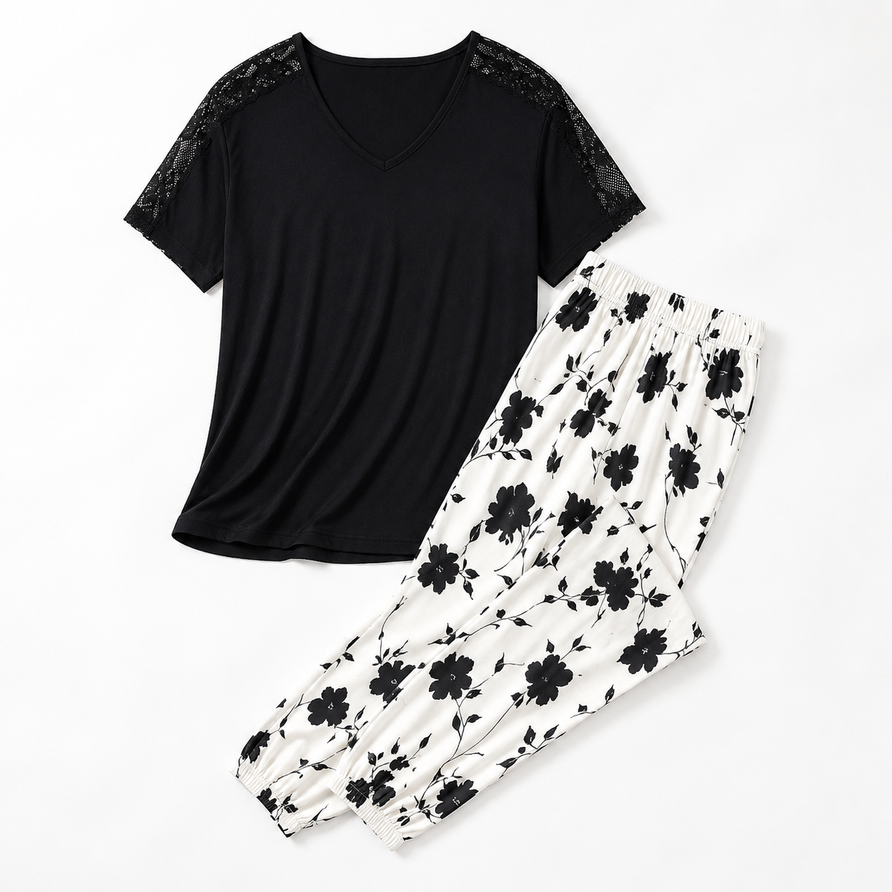 2-Piece Cotton Pajama Set 9722