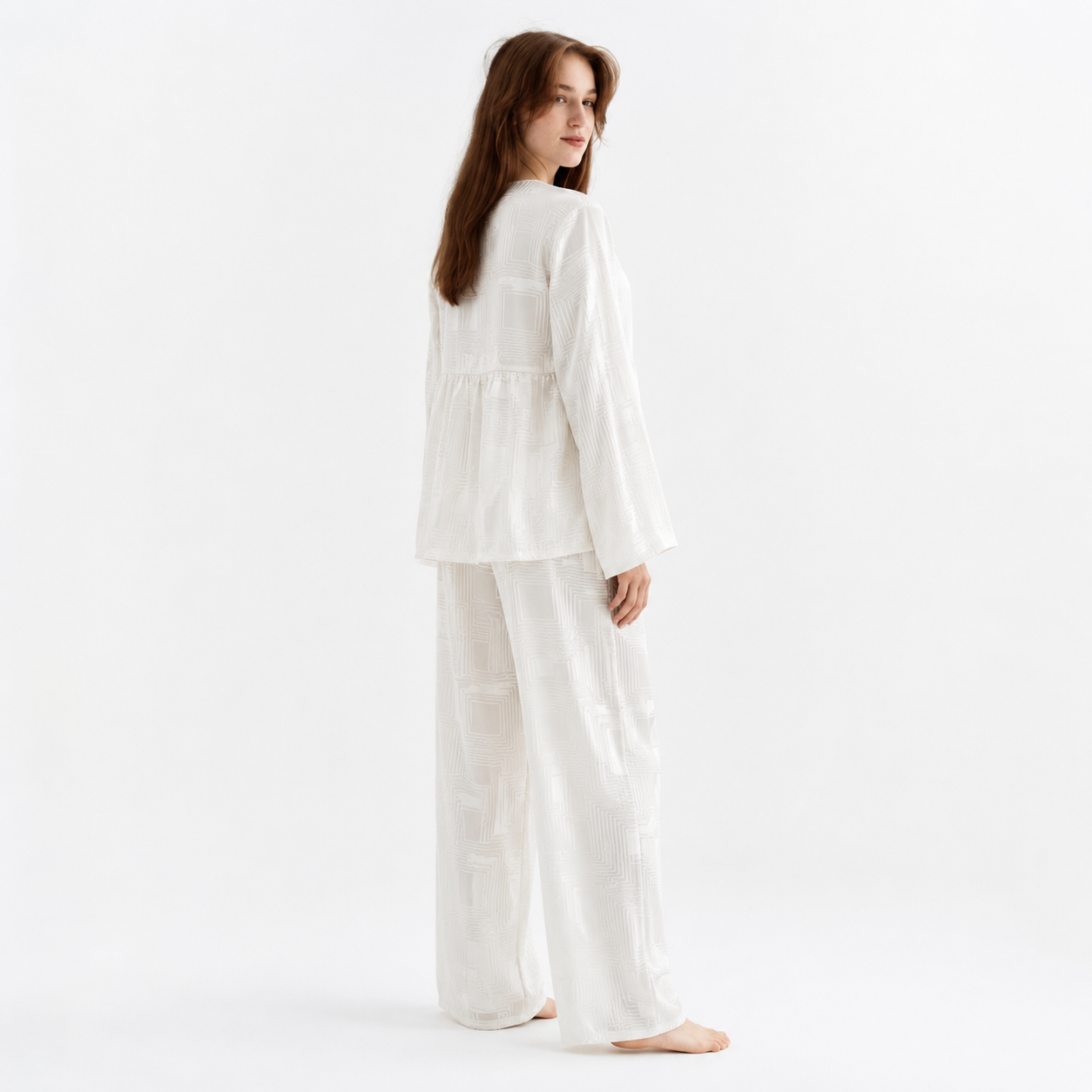 Relaxed Tie-Front Set 11543
