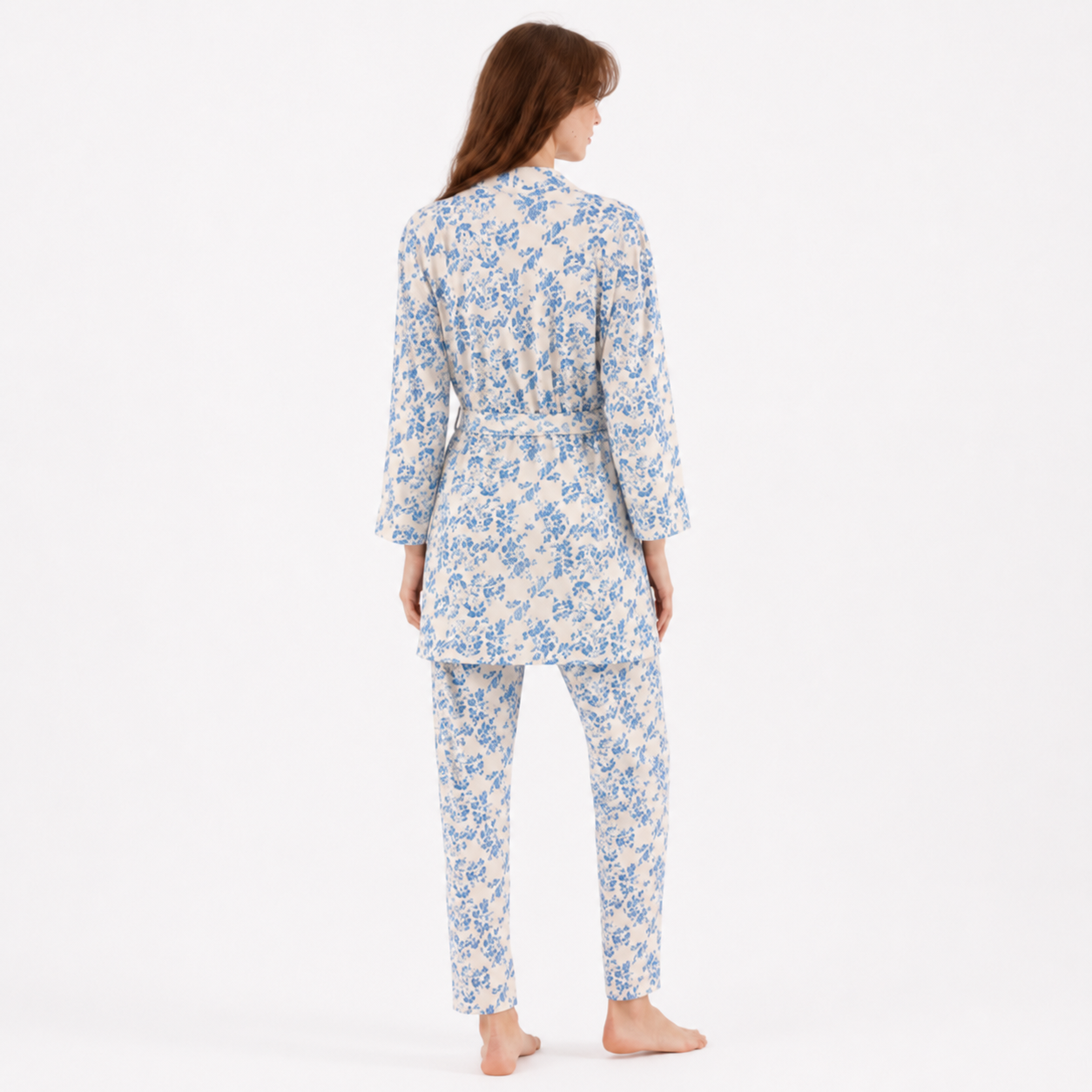 3-Piece Cotton Pajama Set 9625