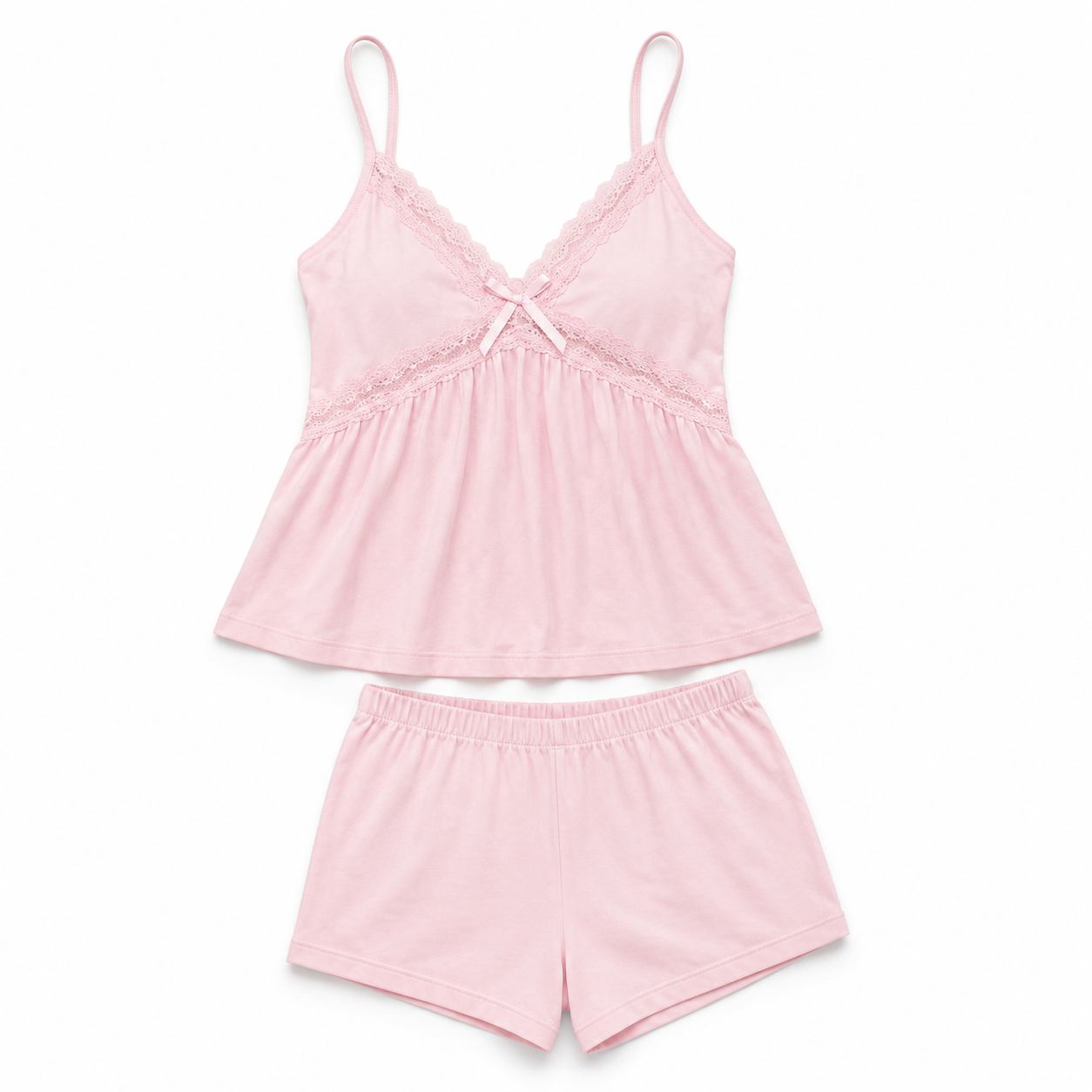 Bow Shorts Pajama 9655