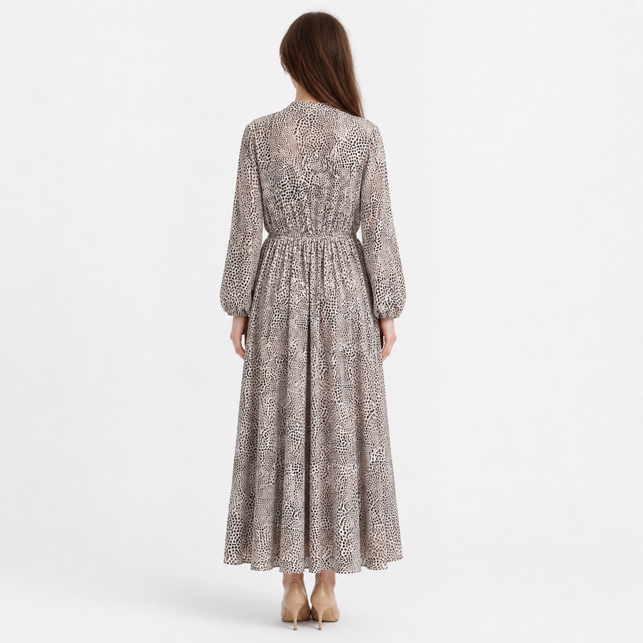 Ruched Waist Dress 11768