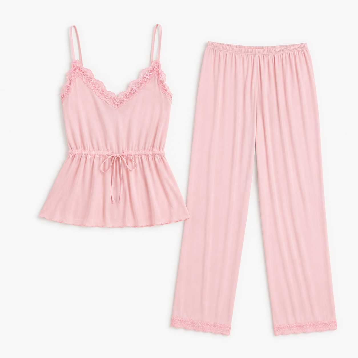 Blush Cotton pajama set 9735