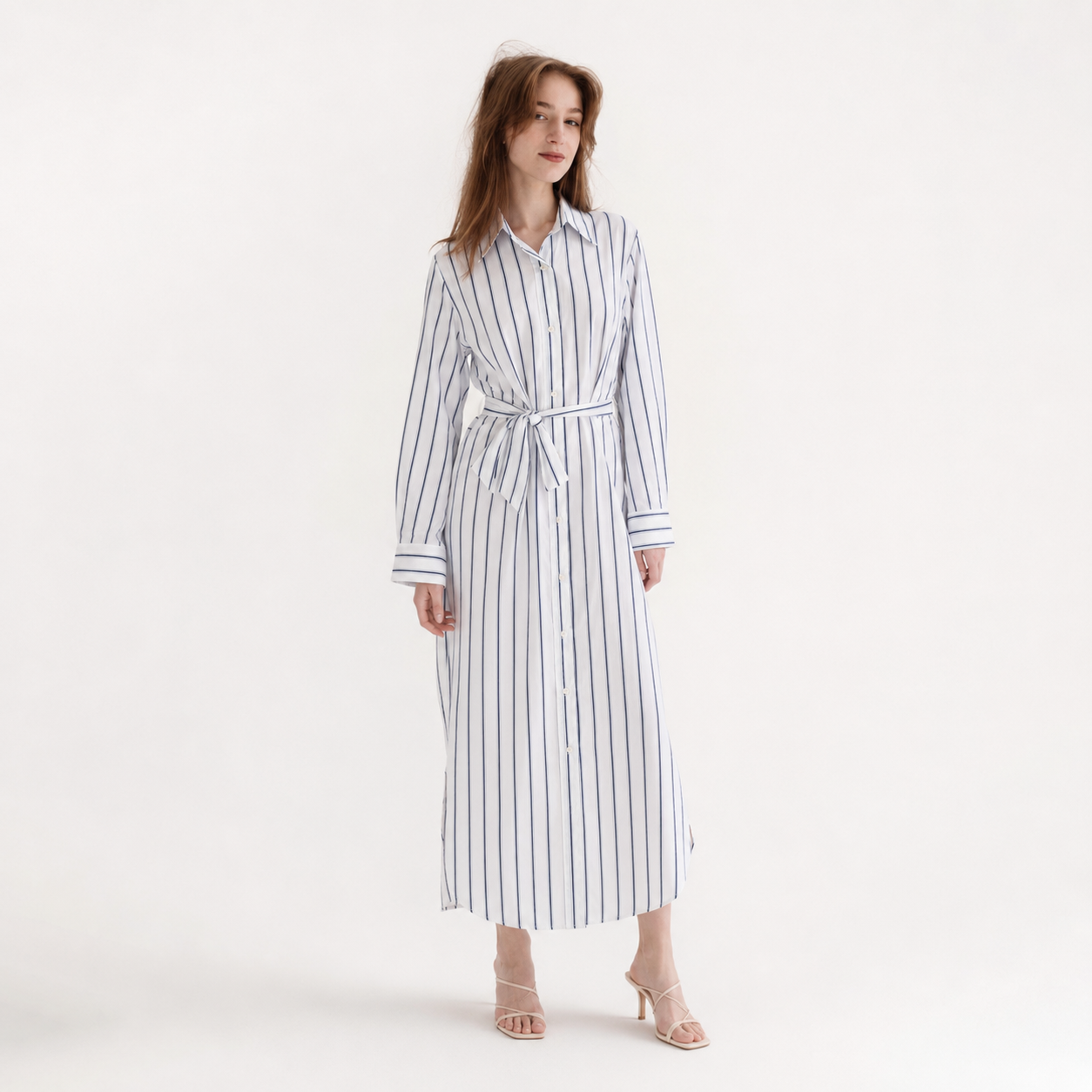 Striped Dress 11527