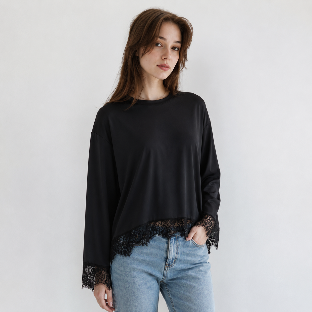 Lace Shirt 11858